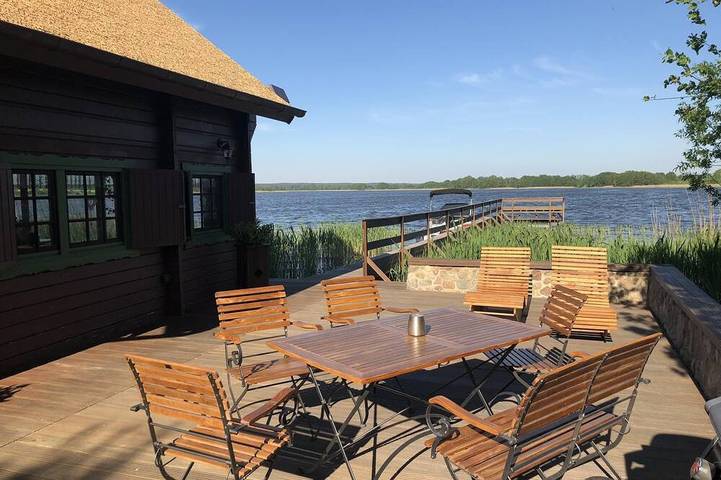 Ferienhaus für 5 Personen, mit Terrasse und Sauna in Sternberg