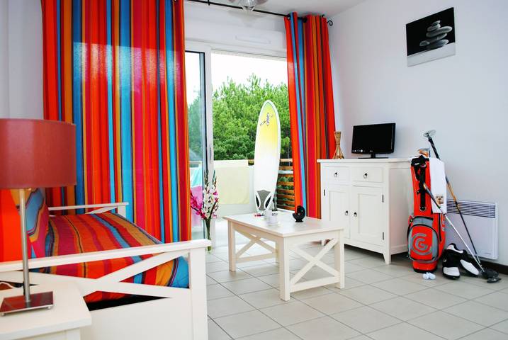 Holiday rental for 6 people, with pool and balcony as well as sauna in Moliets-et-Maa