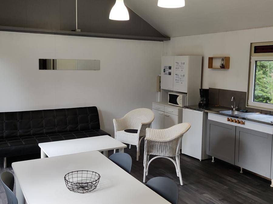 Camping La Chanterelle - Chalet 6 persons in Saint-Just-près-Brioude, Haute-Loire