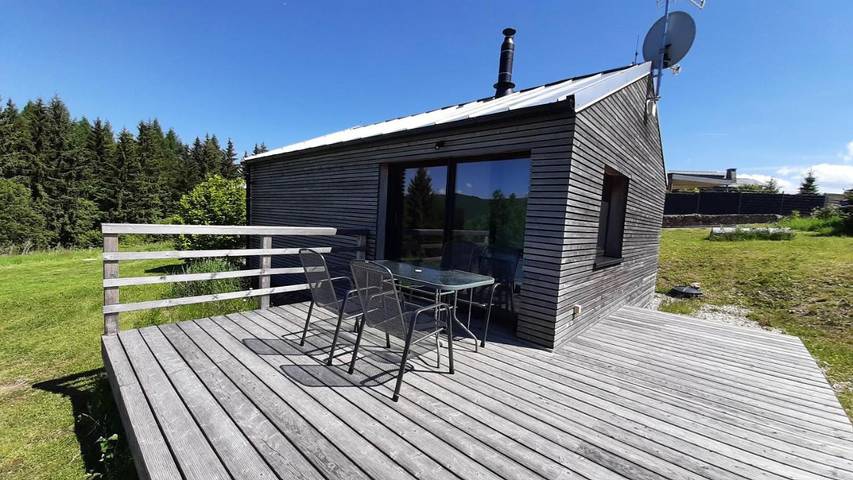 Chalet für 5 Personen, mit Terrasse und Garten sowie Ausblick im Erzgebirge (Tschechien)