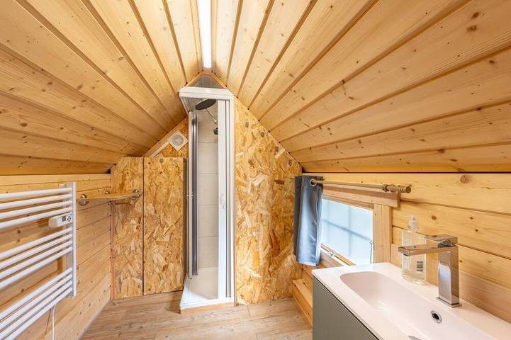 Kota à la ferme avec bain nordique in Farbus, Région d'Arras
