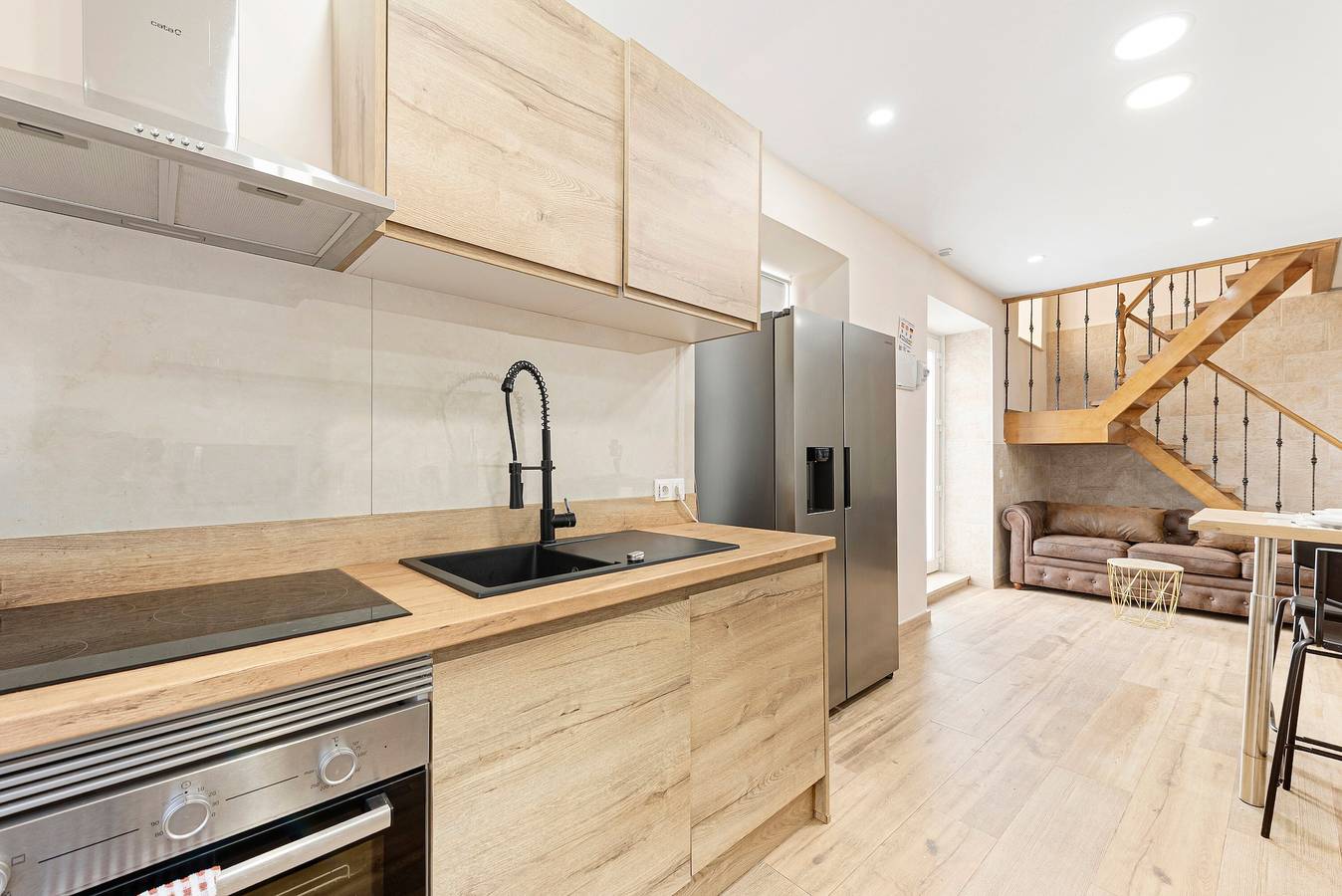 Ferienhaus „3 Zimmer, 3 Bäder in der Stadt“ mit privater Terrasse, Wlan & Klimaanlage in Altstadt Málaga, Malaga