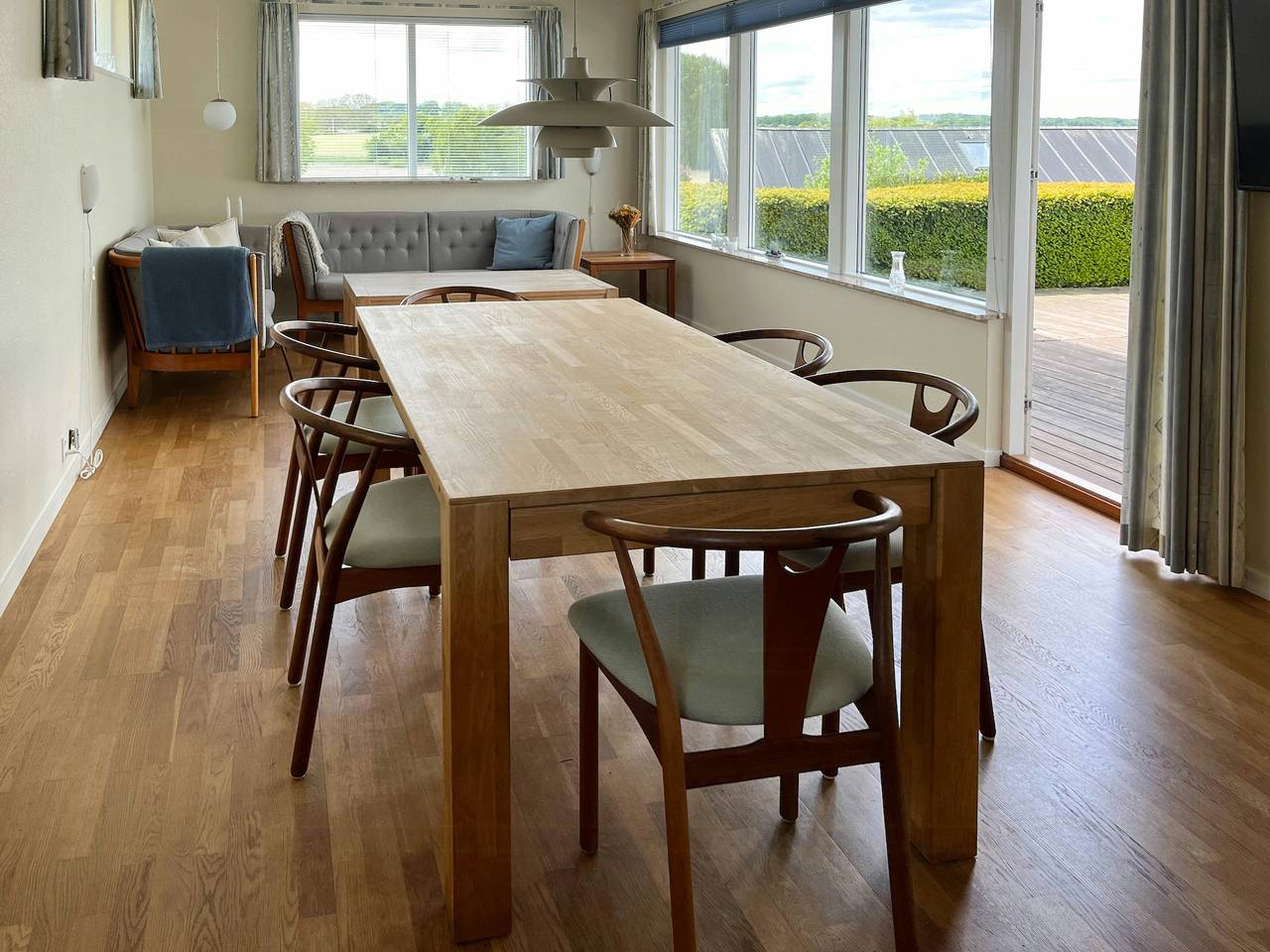 70er-Jahre-Ferienhaus mit Blick aufs Wasser in Kleiner Belt