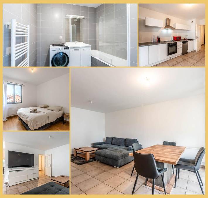 Gîte pour 4 personnes, avec terrasse à Étrembières - 4