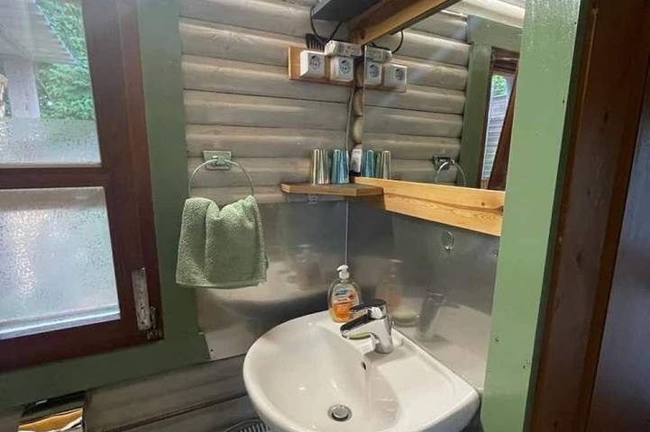 Log cabin \"Manfred\" ideal for 2 people in Cadolzburg, Fürth (district)