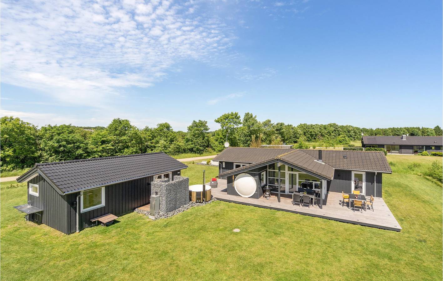 Ferienhaus für 10 Personen mit Sauna in Ikast-Brande