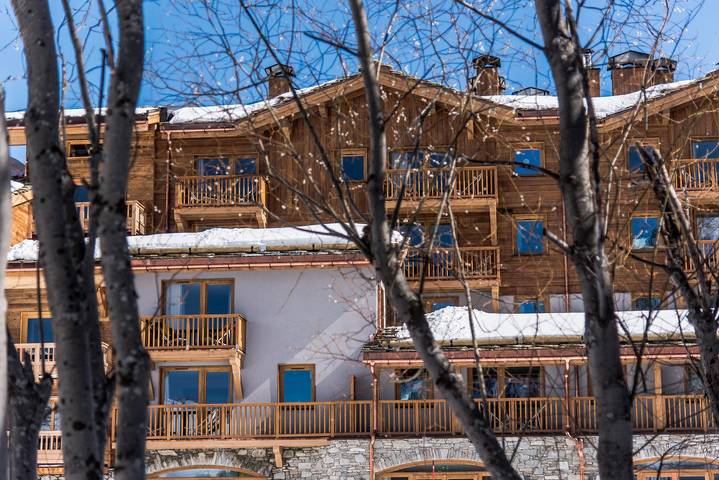 Chalet pour 4 personnes, avec sauna et balcon à Val-d'Isère