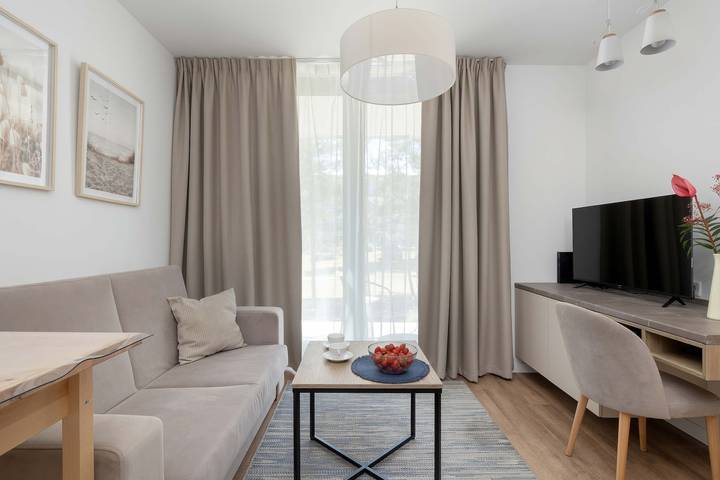 Studio für 2 Personen, mit Balkon/Terrasse, mit Haustier in Mielno - 2