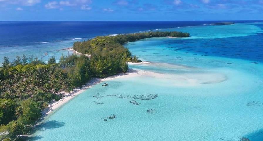 Chambre d’hôte pour 3 personnes, avec piscine et terrasse ainsi que vue et jardin dans Tubuai