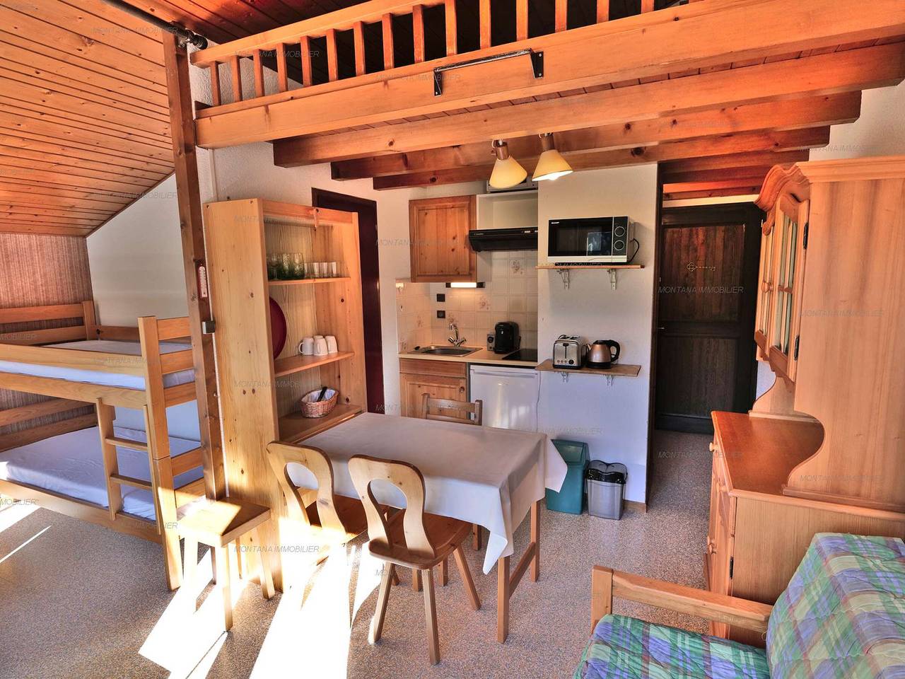 Ganzes Studio, Gemütliches Studio für 4 Personen mit Balkon in Chinaillon in Chinaillon, Le Grand-Bornand