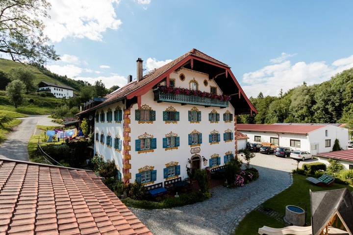 Pension für 4 Personen, mit Balkon und Terrasse sowie Garten in Siegsdorf - 3