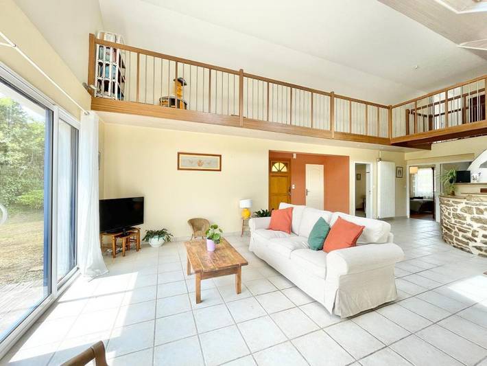 Location de vacances pour 8 personnes, avec jardin et vue à Pluguffan - 4