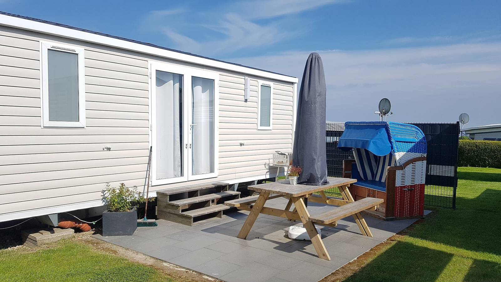 Campingland Ostsee - Mobilheim A1/Seestern in Bliesdorf Strand, Schashagen