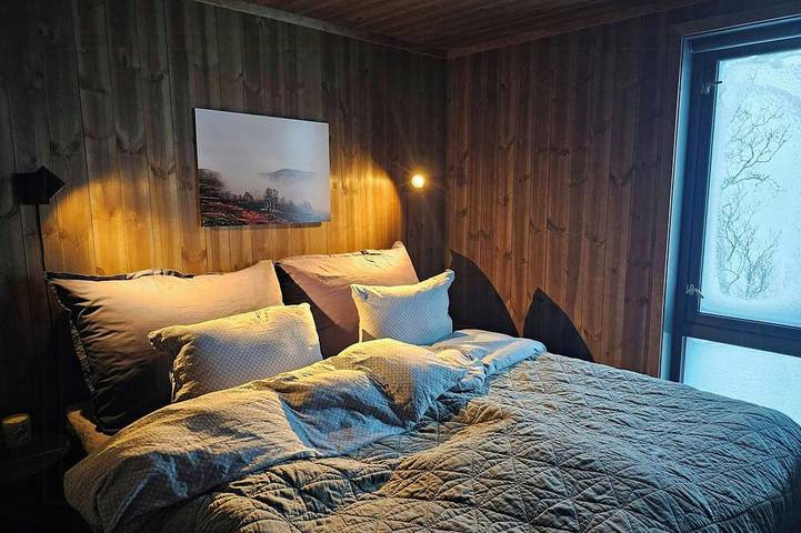 Berghütte mit Panoramablick und Whirlpool in Oppdal