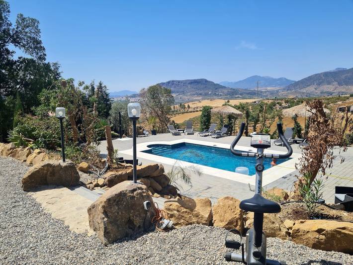 Apartamento de vacaciones para 3 personas, con jardín y vistas - 1