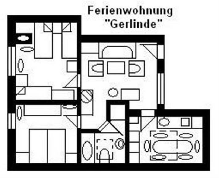 Apartamento vacacional entero, Apartamento de vacaciones para 6 personas con jardín in Usingen, Hochtaunuskreis