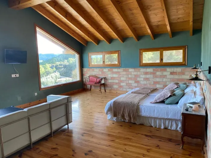 Casa rural para 3 personas, con balcón y jardín - 1