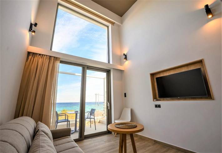 Appart’hôtel pour 3 personnes, avec Terrasse ainsi que Jardin et Vue