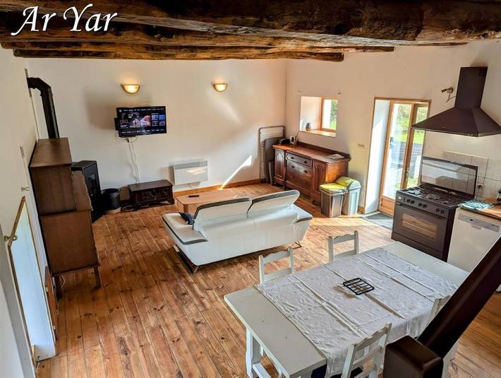 Maison de vacances pour 4 personnes, avec terrasse, animaux acceptés