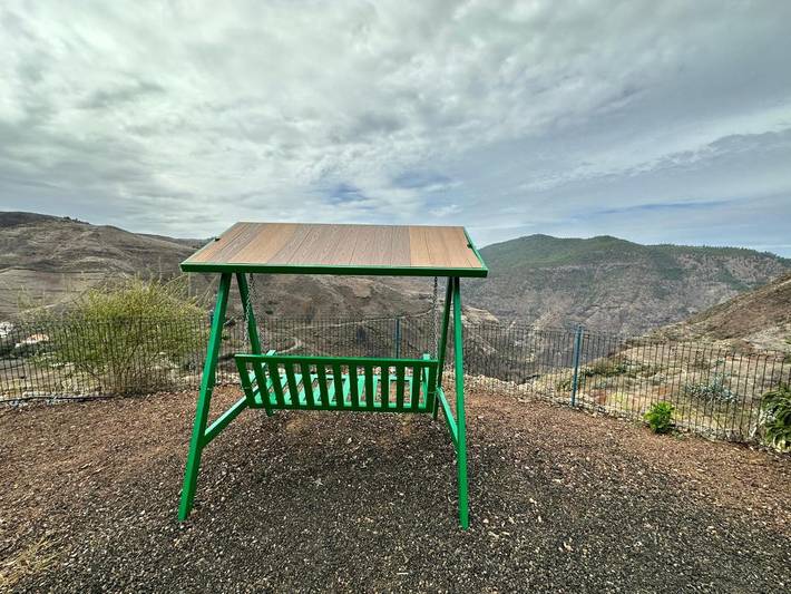 Casa rural para 5 personas, con vistas además de jardín y piscina en Gran Canaria - 3