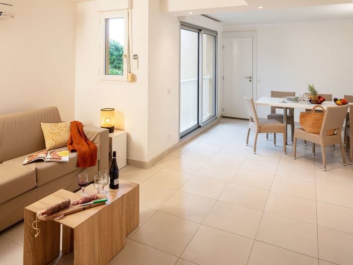Appartement de vacances pour 6 personnes, avec balcon ainsi que bassin pour enfant et jardin dans Haute-Corse - 3
