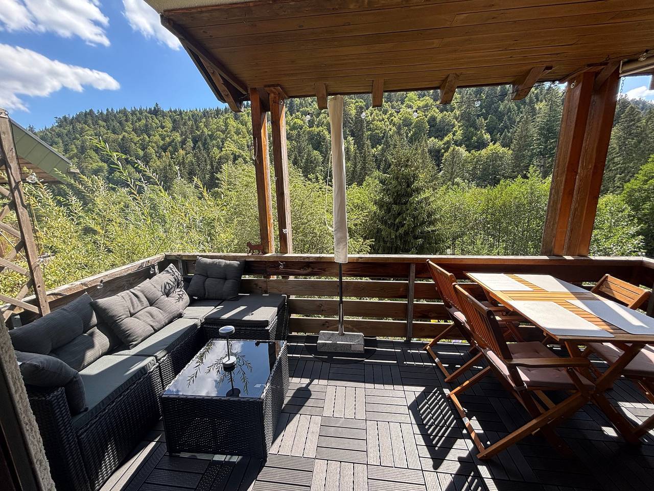 Geheel appartement, Vakantiewoning Tannenhöh met bergzicht, balkon en wifi in Todtmoos-Mättle, Todtmoos