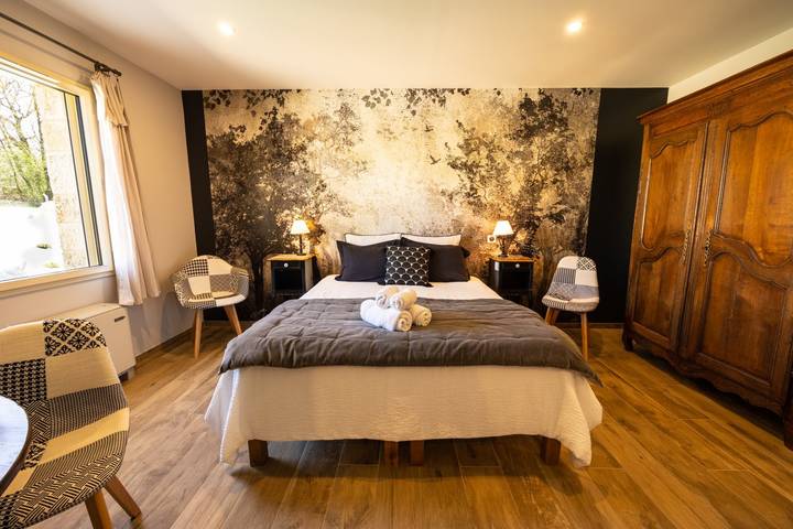 Chambre d’hôte pour 2 personnes, avec jardin, animaux acceptés en Aquitaine