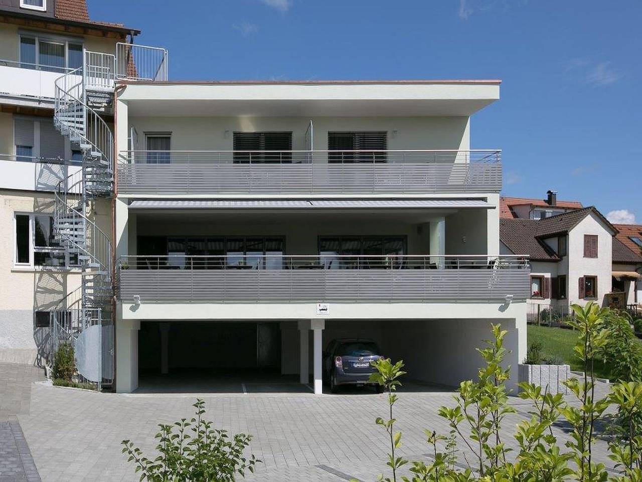 Hotel-Gasthaus Krone - Standarddoppelzimmer mit Balkon im Gästehaus in Immenstaad, Immenstaad am Bodensee