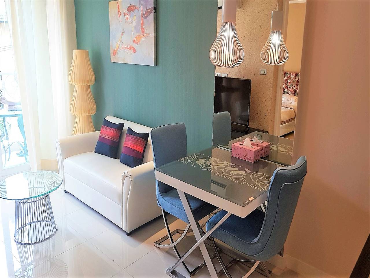 Ganze Ferienwohnung, Grand Caribbean Resort Pattaya 1 Schlafzimmer 4. Stock in Pattaya, Chon Buri