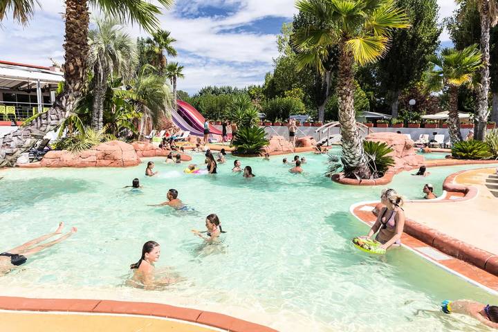 Mobil home pour 4 personnes, avec sauna ainsi que piscine et terrasse à Lattes - 3