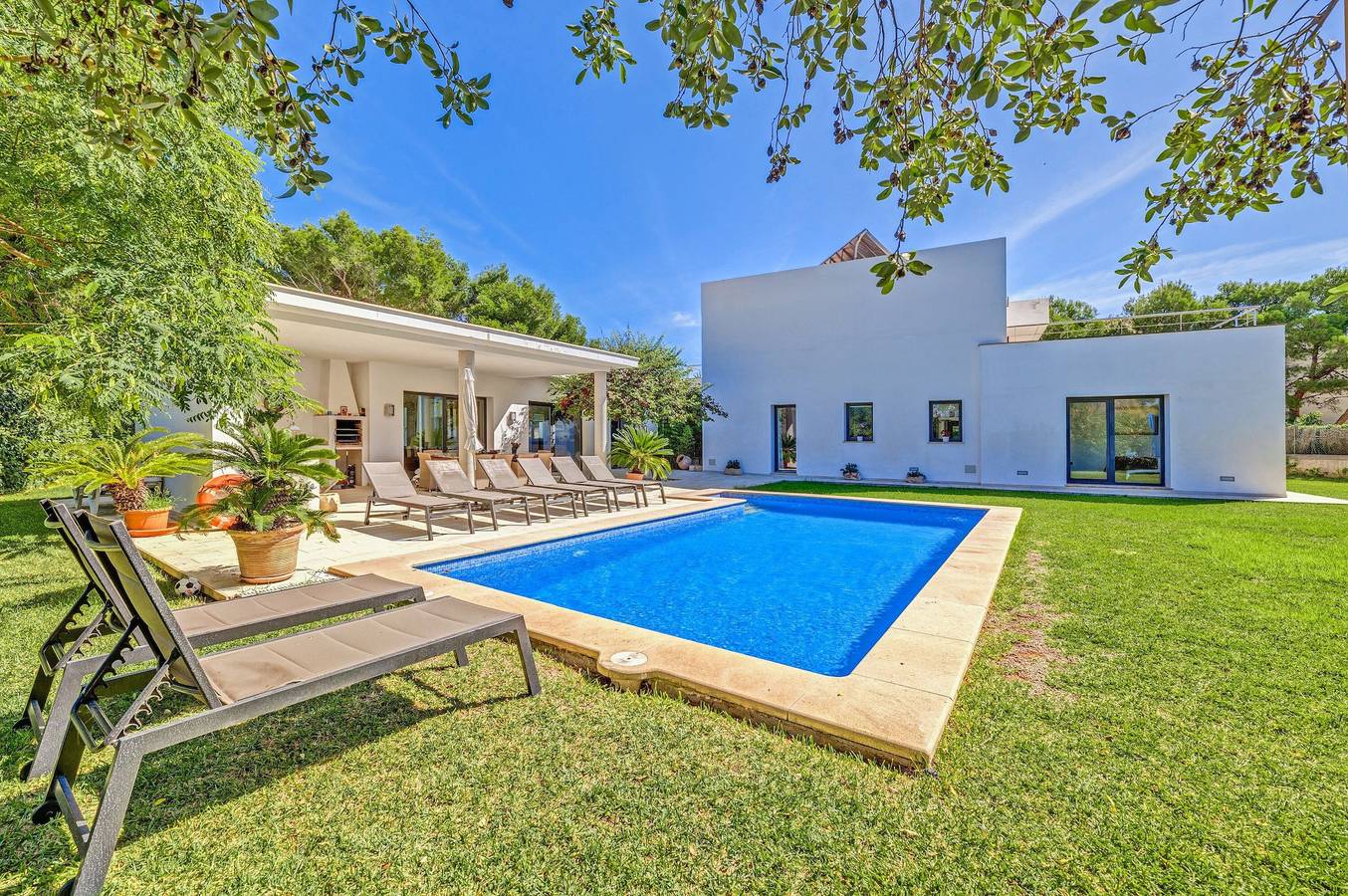Villa 'Mon Obert' avec vue sur la mer, Wi-Fi et climatisation in Cala Serena, Felanitx