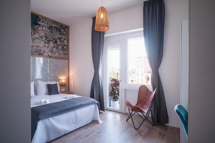 Maison d’hôte pour 3 personnes, avec balcon et vue à Oristano