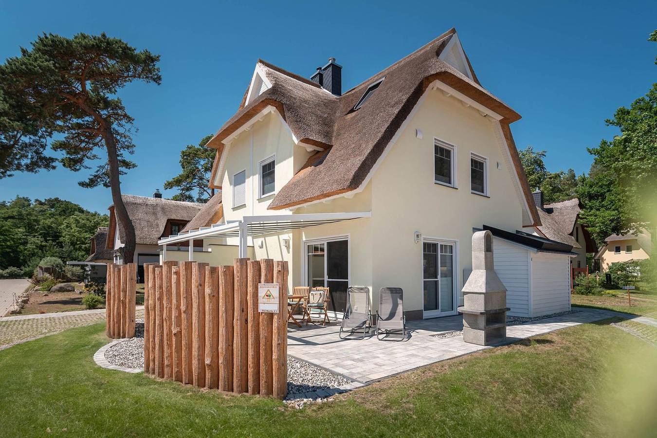 Luxuriöses Ferienhaus mit Garten & Infrarotkabine in ruhiger Dorflage in Zirchow, Usedom