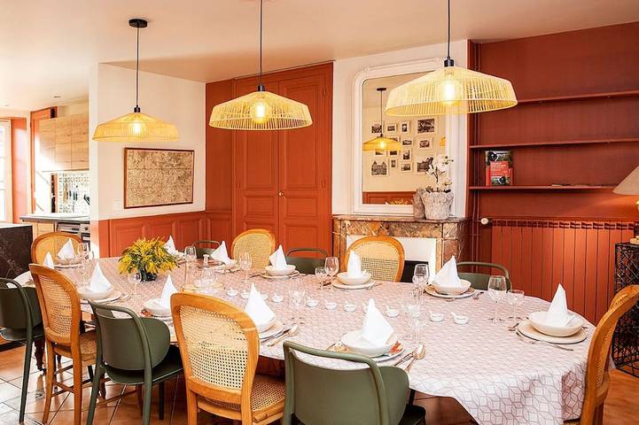 Gîte pour 14 personnes, avec jardin