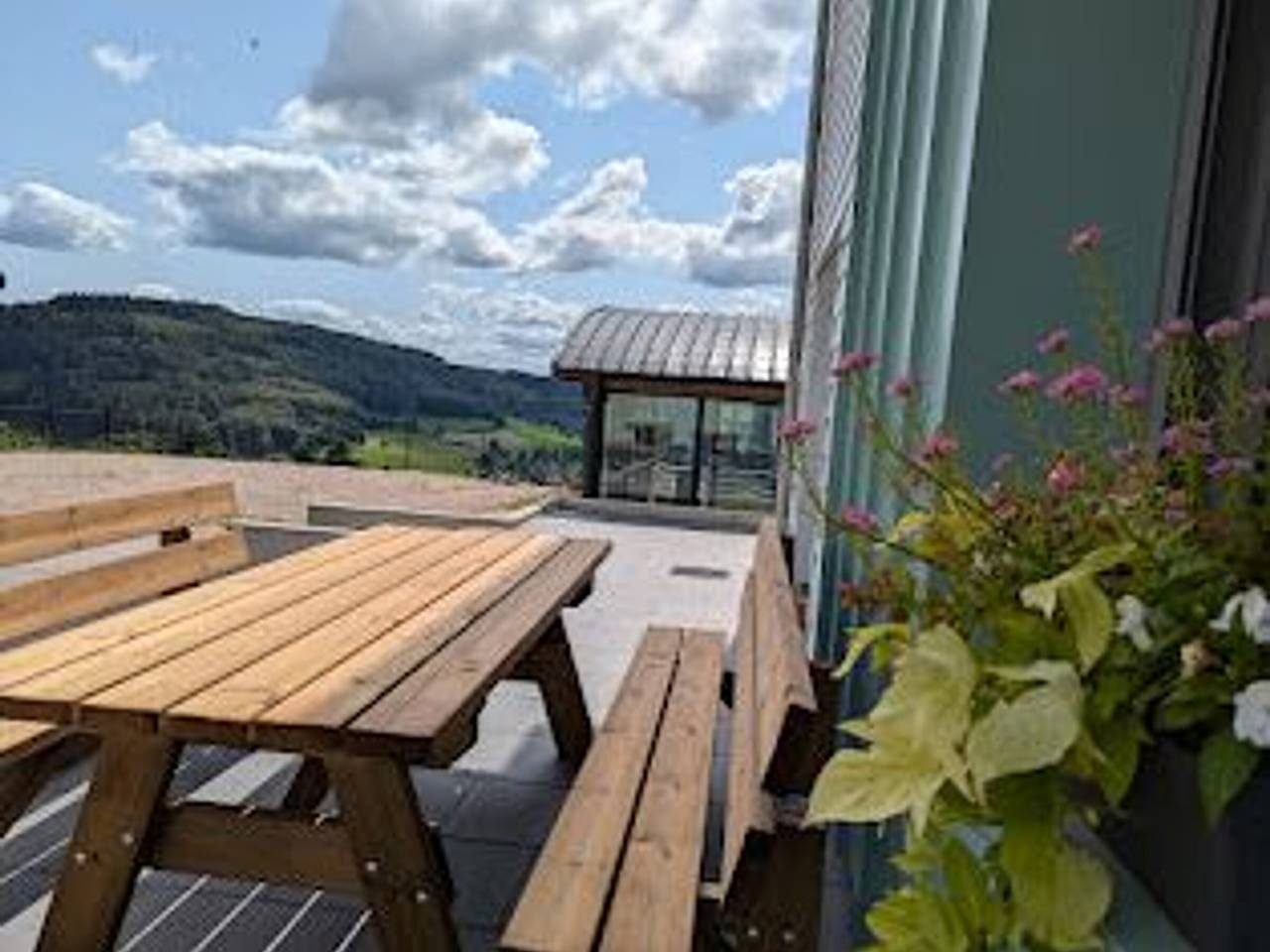 Gîte de montagne avec vue sur la vallée in Le Val-d'Ajol, Parc naturel régional des Ballons des Vosges