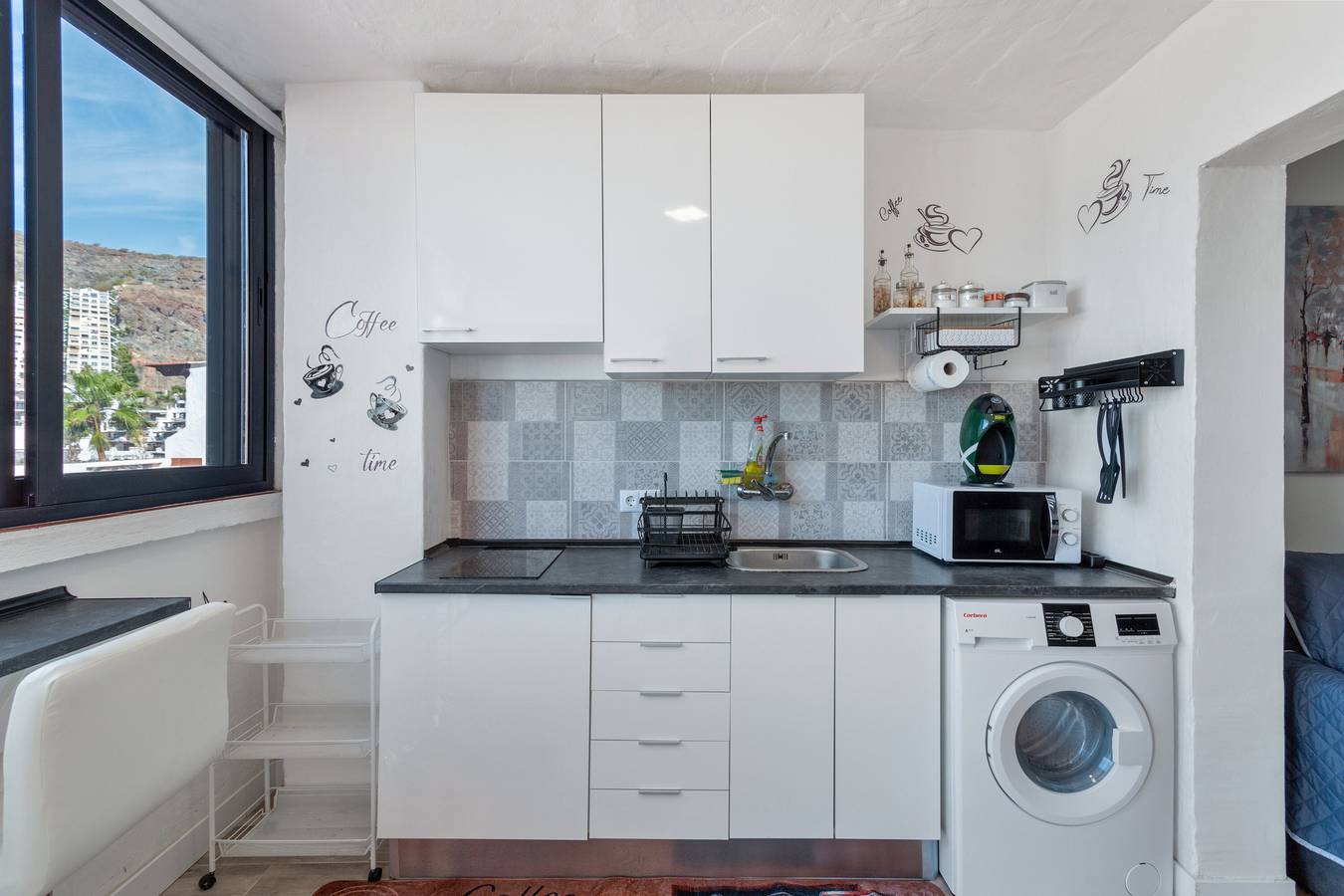 Appartement entier, Vacances 'Daniel House' avec vue sur la mer, Wi-Fi et climatisation in Playa del Cura, Mogán