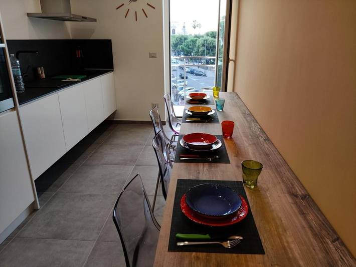 Location de vacances pour 4 personnes, avec balcon et vue à Galatina