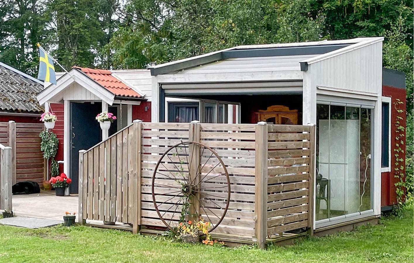 Ferienhaus für 4 Personen mit Terrasse in Västervik, Västervik und Umgebung