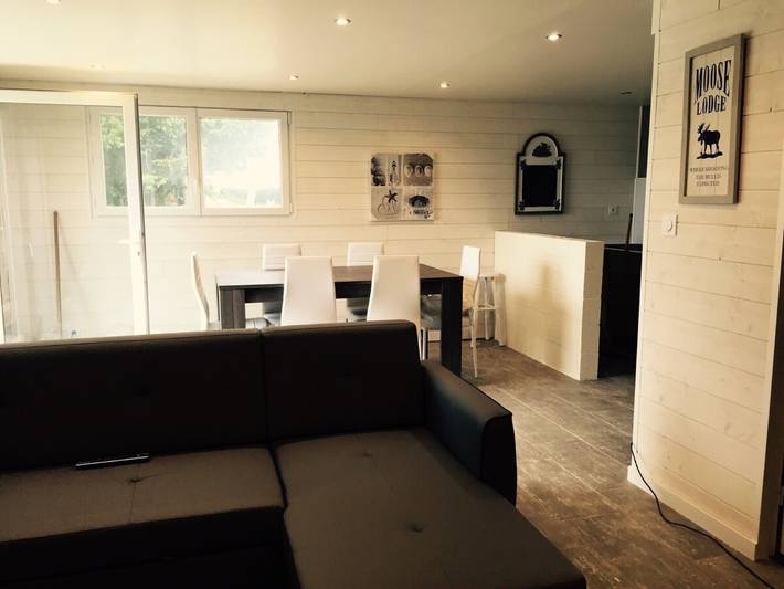 Maison moderne 'Proche Mer Langueux' avec terrasse privée et Wi-Fi in Langueux, Côte de Goëlo