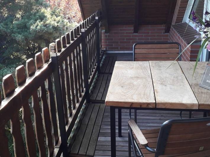 Ferienwohnung für 4 Personen, mit Balkon und Terrasse sowie Garten in Apen - 3