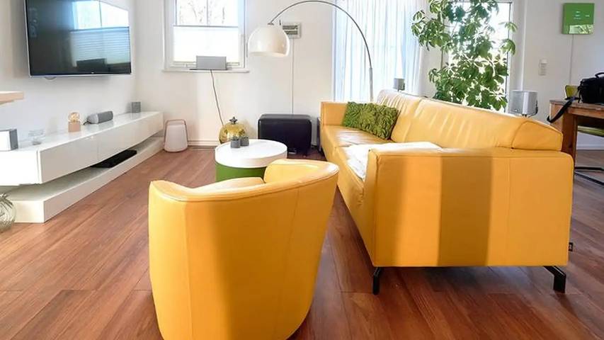 Ferienhaus mit Meerblick für 6 Personen