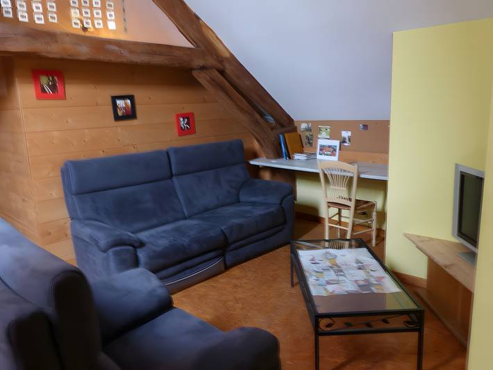 Ganze Wohnung, Appartement Gîte du Cèdre – Ruhiges 50 m² Apartment in ländlicher Umgebung in Sainte-Thérèse-en-Pays-de-Falaise, Caen und Umgebung