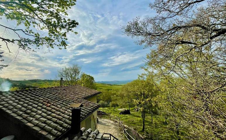 Location de vacances pour 4 personnes, avec vue et jardin à Campiglia d'Orcia - 2