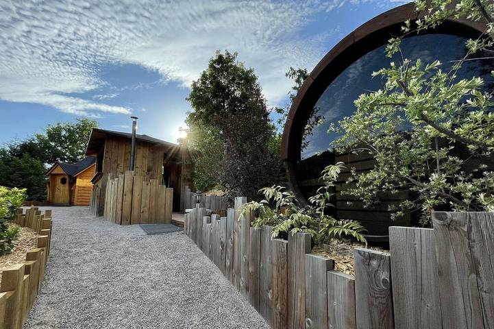 Chalet pour 14 personnes, avec terrasse ainsi que sauna et jacuzzi, animaux acceptés - 1