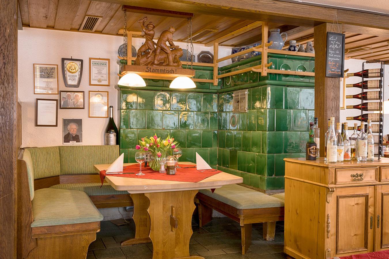 Hotel Schwarzwaldgasthof Zur Traube - Kleines Kutscherstüble im Stamm- und Gästehaus in Waldau (Hochschwarzwald), Titisee-Neustadt