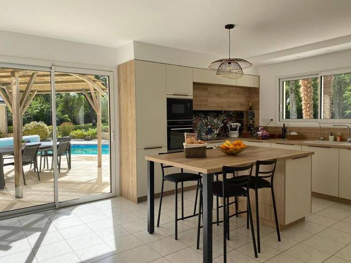 Location de vacances pour 14 personnes, avec jardin ainsi que piscine et vue à Arnage - 3