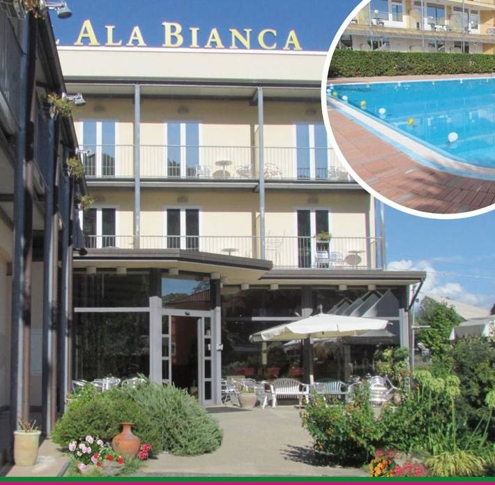 Hôtel pour 5 personnes, avec terrasse ainsi que jardin et piscine - 1