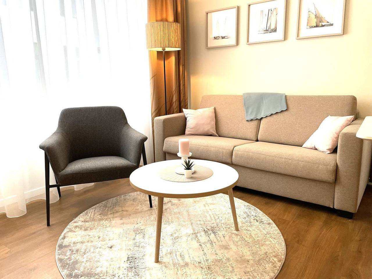 Ganze Wohnung, Haus Barth, Appartement 12 für bis zu 4 Personen. in Bodstedt, Fuhlendorf