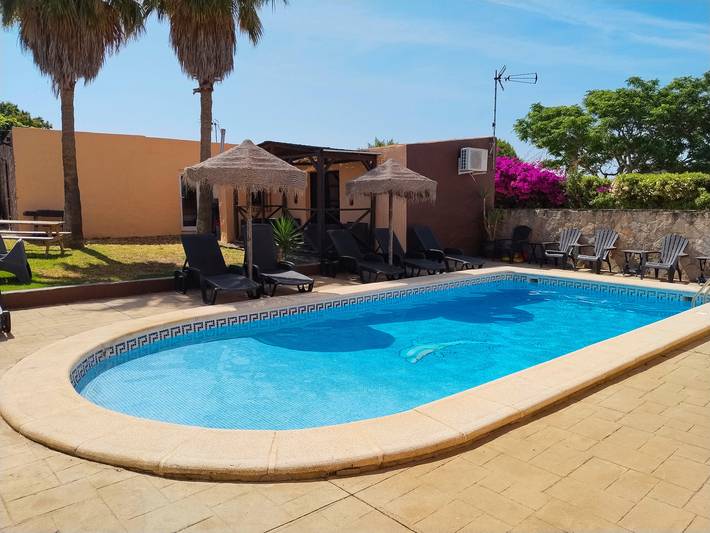 Casa rural para 3 personas, con jardín en Conil de la Frontera