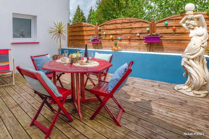 Maison de vacances pour 6 personnes, avec terrasse